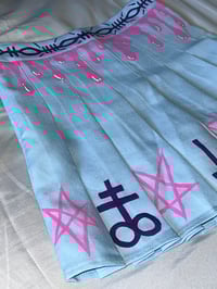 Image 2 of Blue Pastel Goth Skirt 