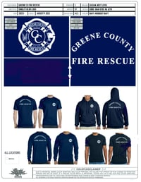 Image 3 of Greene County Fire Rescue Long Sleeve