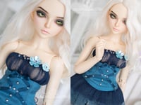 Image 4 of LIMITED - dark blue fantasy outfit for MNF/PetiteMarionette girls