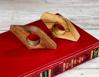 Image 1 of Hardwood Book Page Holder: Brazilian Cherry, Maple or White Oak