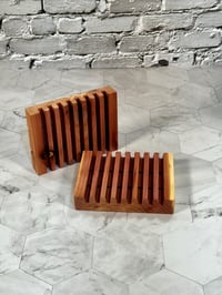 Image 2 of Aromatic Red Cedar Soap Deck - Soap Dish