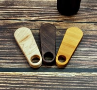 Image 2 of Bottle Opener - Magnetic - Hardwood (Walnut, Hard Maple, Tigerwood)