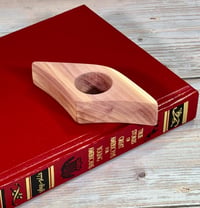 Image 3 of Aromatic Eastern Red Cedar Book Page Holder - Thumb Buddy