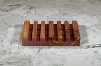 Image 4 of Aromatic Red Cedar Large Soap Deck - Soap Dish