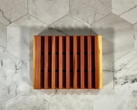 Image 4 of Aromatic Red Cedar Soap Deck - Soap Dish