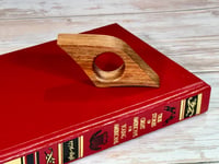 Image 5 of Hardwood Book Page Holder: Brazilian Cherry, Maple or White Oak