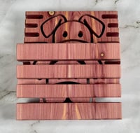 Image 5 of Aromatic Red Cedar Dog Soap Deck - Soap Dish