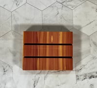 Image 5 of Aromatic Red Cedar Soap Deck - Soap Dish