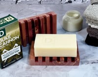 Image 2 of Aromatic Red Cedar Large Soap Deck - Soap Dish