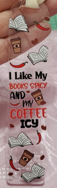 Image 5 of Spicy Book Reader Acrylic Bookmarks 