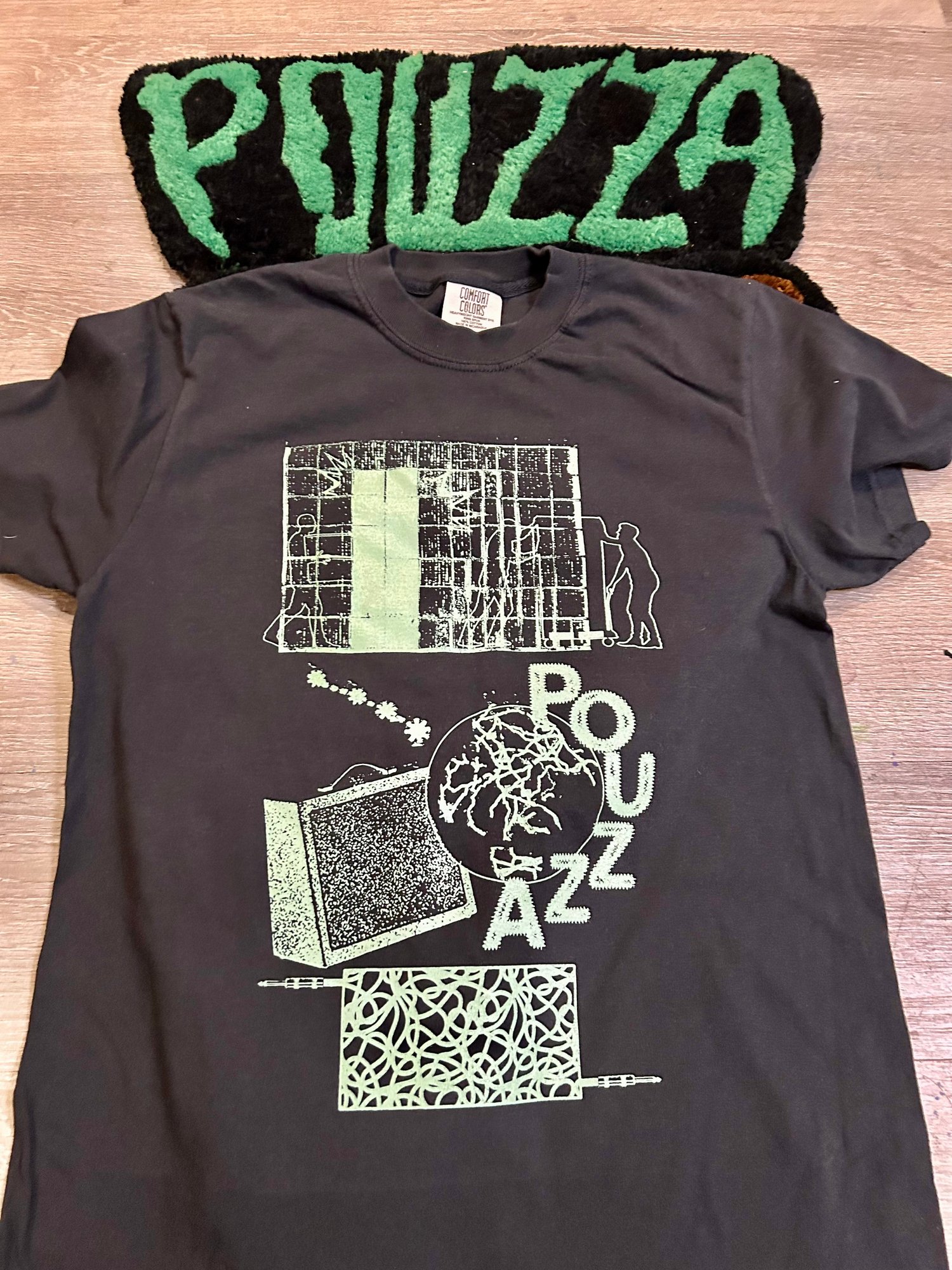 Image of Pouzza " Ampli lourd " T-shirt ( Pouzza 14 Collection )