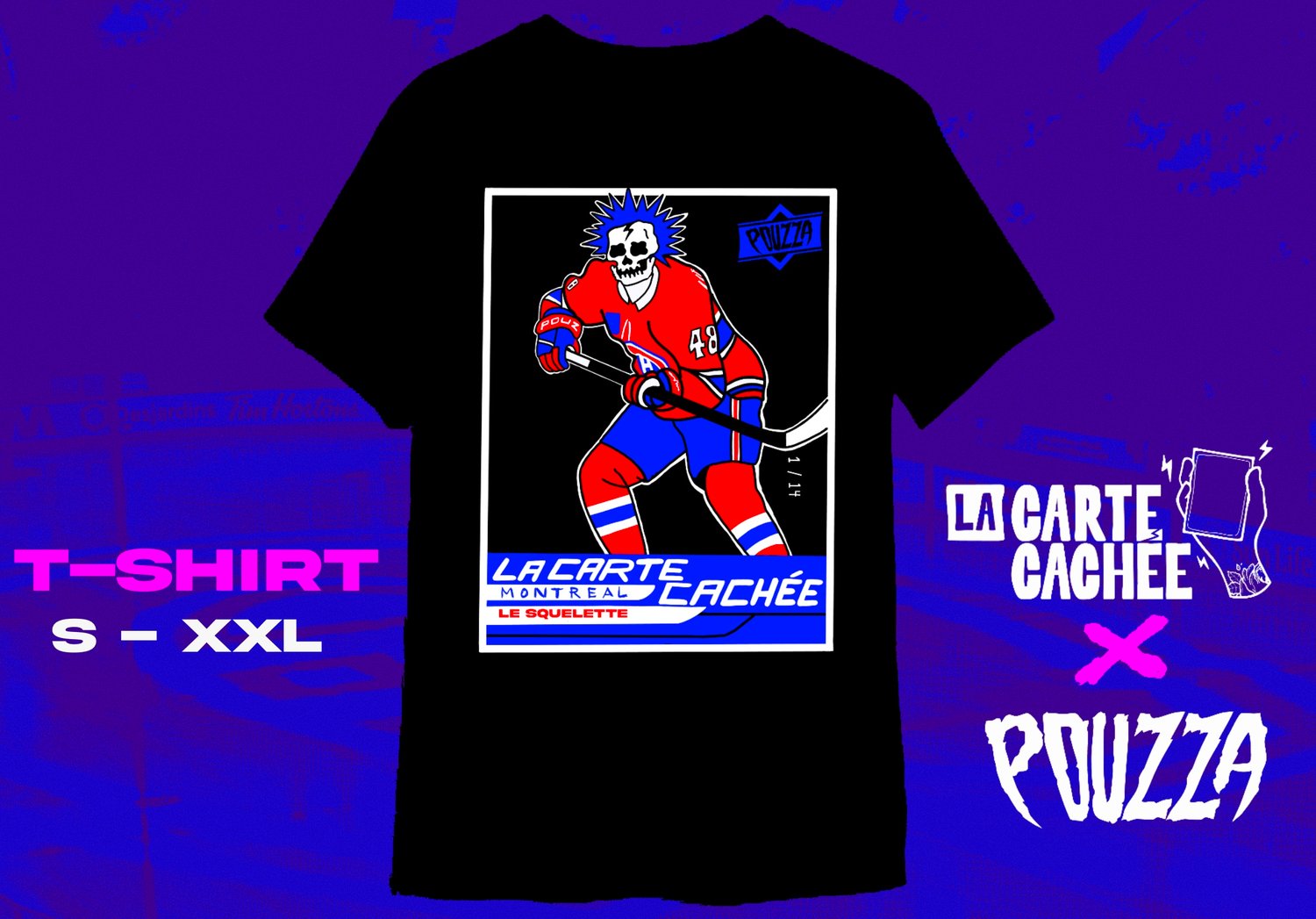 Image de La Carte Cachée x Pouzza T-shirt 