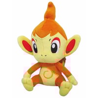 Sanei Pokemon All Star Collection PP88 Chimchar Plush, 8"