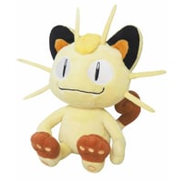 Sanei Pokemon All Star Collection PP37 Meowth Plush, 8"