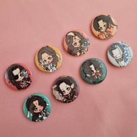 Image 2 of TGCF/Heaven Official's Blessing Chibi Button Badges
