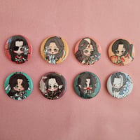 Image 1 of TGCF/Heaven Official's Blessing Chibi Button Badges