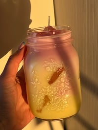 Image 1 of Pink Vanilla Lime Candle