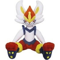 Sanei Pokemon All Star Collection PP177 Cinderace Plush, 11"