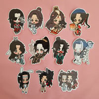 Image 1 of MXTX Chibi Stickers