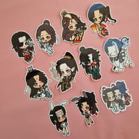 Image 2 of MXTX Chibi Stickers
