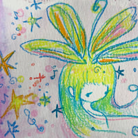 Image 2 of “dragonfly mindset” signed original drawing