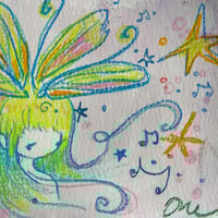 Image 3 of “dragonfly mindset” signed original drawing