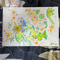 Image 4 of “deep sea fairy” original signed drawing