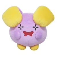 Sanei Pokemon All Star Collection PP144 Whismur Plush, 6"