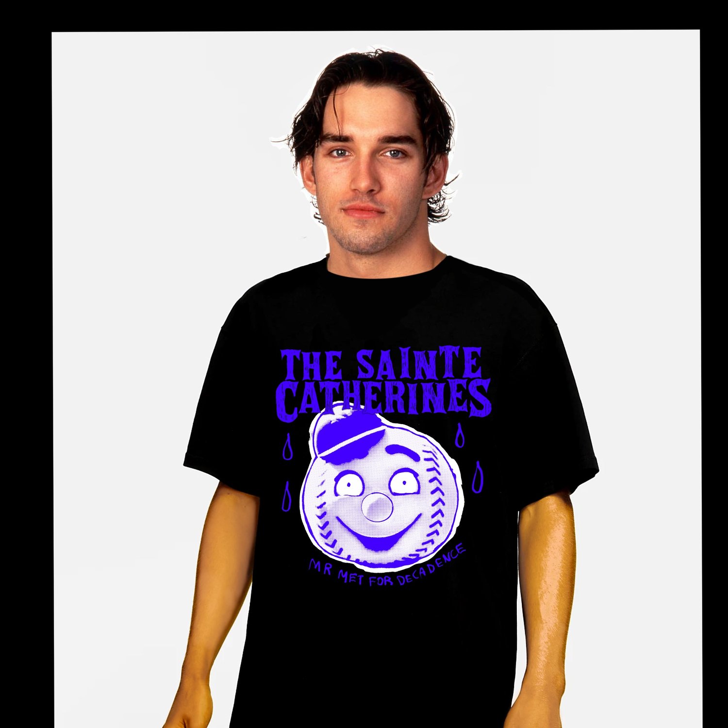 Image of The Sainte Catherines " Mr.Met For Decadence " T-Shirt