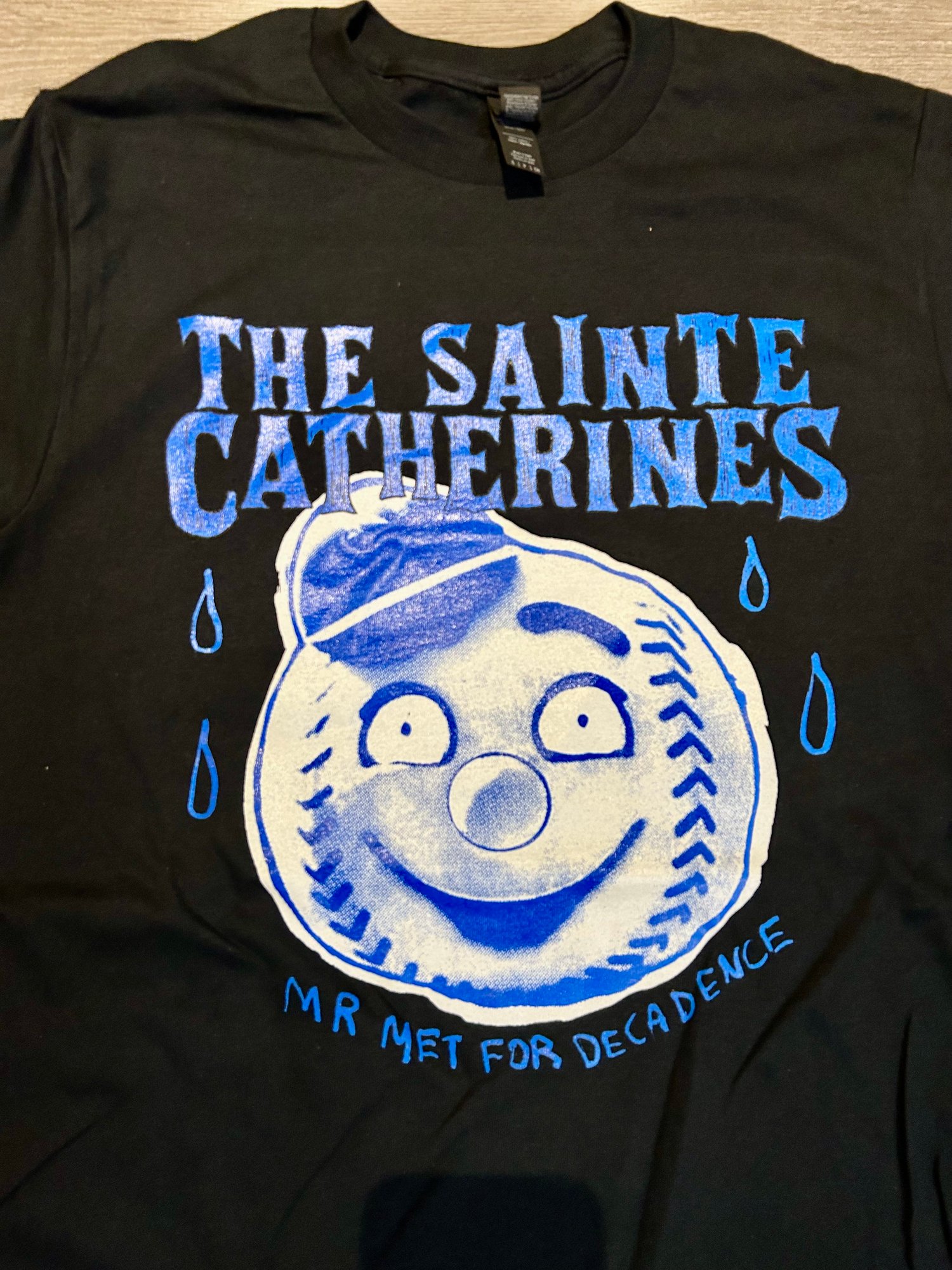 Image of The Sainte Catherines " Mr.Met For Decadence " T-Shirt