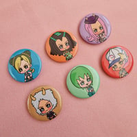Image 4 of JoJo's Bizarre Adventure Chibi Button Badges 