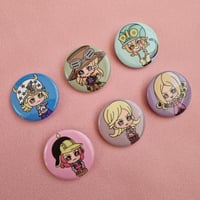 Image 5 of JoJo's Bizarre Adventure Chibi Button Badges 