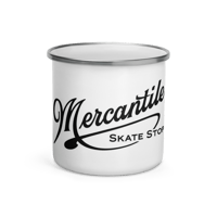 Sue Me Menotti's Enamel Coffee Mug