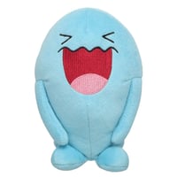 Sanei Pokemon All Star Collection PP08 Wobbuffet Plush, 6.5"