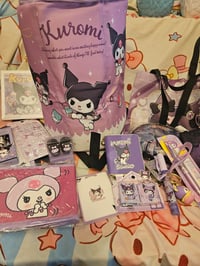 Image 3 of Kuromi Octagon Backpack Bundle 
