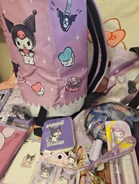 Image 2 of Kuromi Octagon Backpack Bundle 