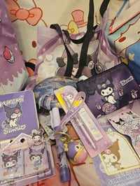 Image 5 of Kuromi Octagon Backpack Bundle 