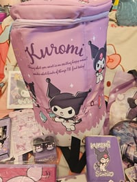 Image 1 of Kuromi Octagon Backpack Bundle 