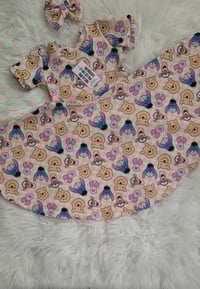 Image 3 of Winnie pooh dress and bow 