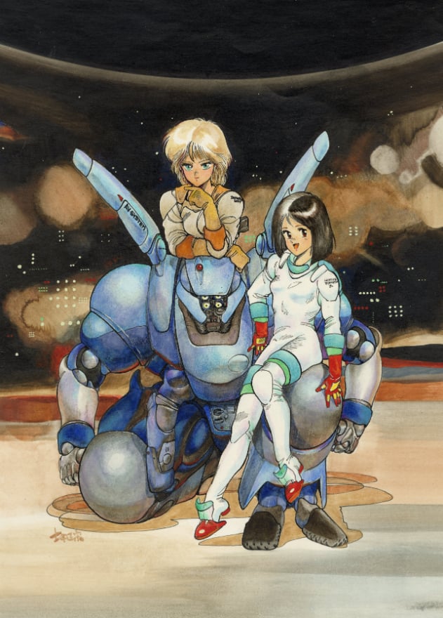 SHIROW MASAMUNE ARTWORKS IN THE SHELL