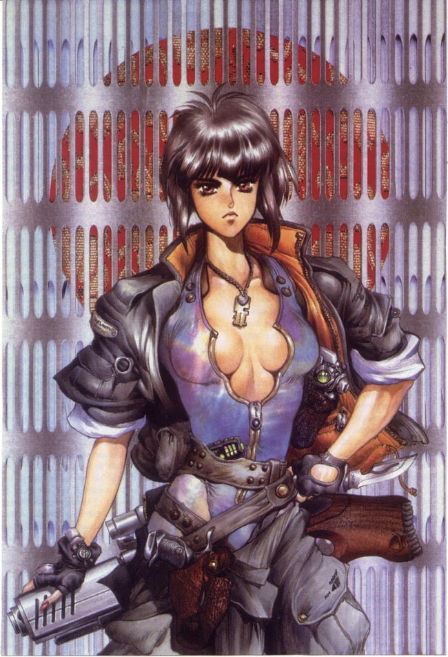 SHIROW MASAMUNE ARTWORKS IN THE SHELL