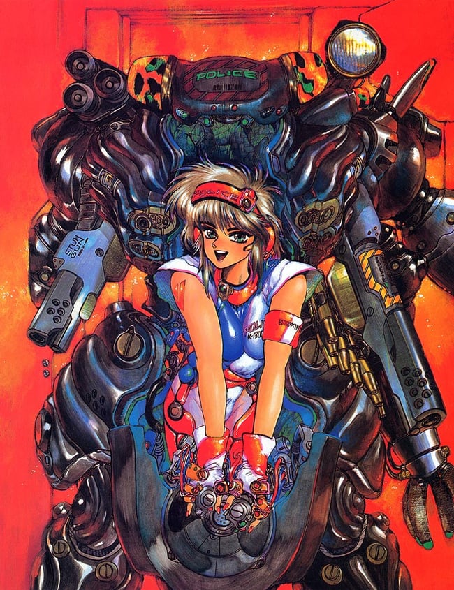 SHIROW MASAMUNE ARTWORKS IN THE SHELL
