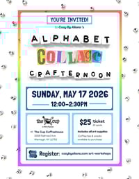 Image 1 of Alphabet Collage Crafternoon