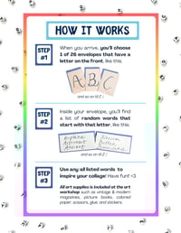 Image 2 of Alphabet Collage Crafternoon