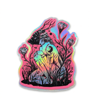 Creature Holographic Sticker