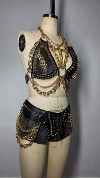 Image 6 of Crucify Snake Bra - Gilded