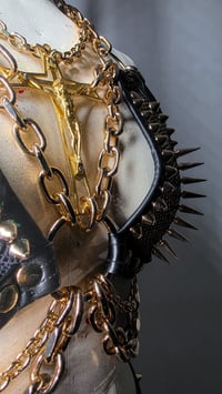 Image 9 of Crucify Snake Bra - Gilded