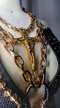 Image 10 of Crucify Snake Bra - Gilded