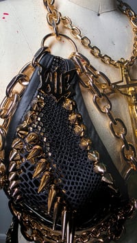 Image 11 of Crucify Snake Bra - Gilded