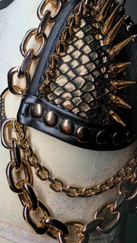 Image 12 of Crucify Snake Bra - Gilded